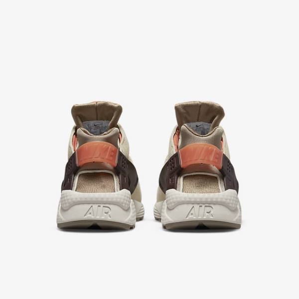 Nike Air Huarache SP Women's Sneakers Khaki / Burgundy | NK195PGA