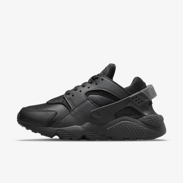 Nike Air Huarache Women\'s Sneakers Black / Dark Grey | NK953TAK