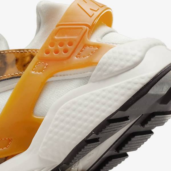 Nike Air Huarache Women's Sneakers Brown / Light Beige / Yellow | NK589EYM