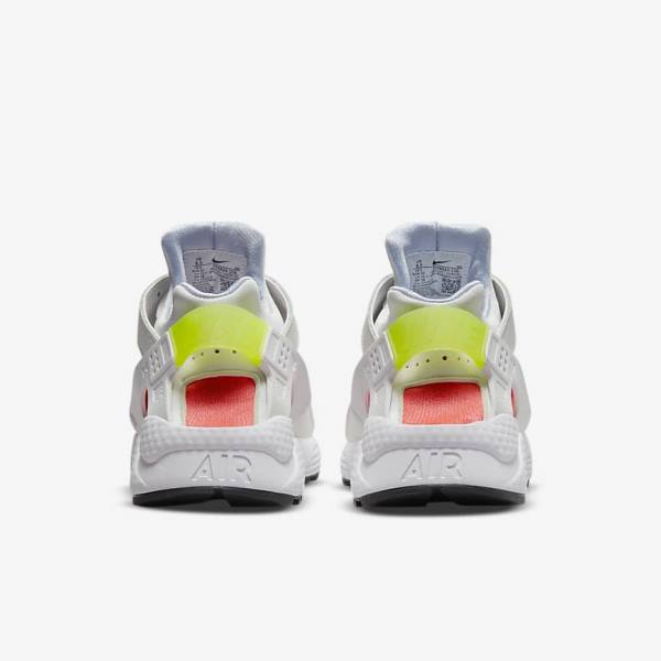 Nike Air Huarache Women's Sneakers White / Light Red / Black | NK102XIN