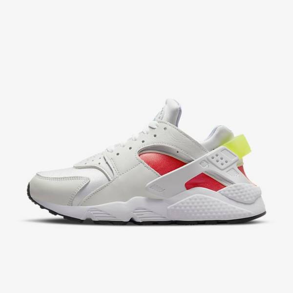 Nike Air Huarache Women\'s Sneakers White / Light Red / Black | NK102XIN