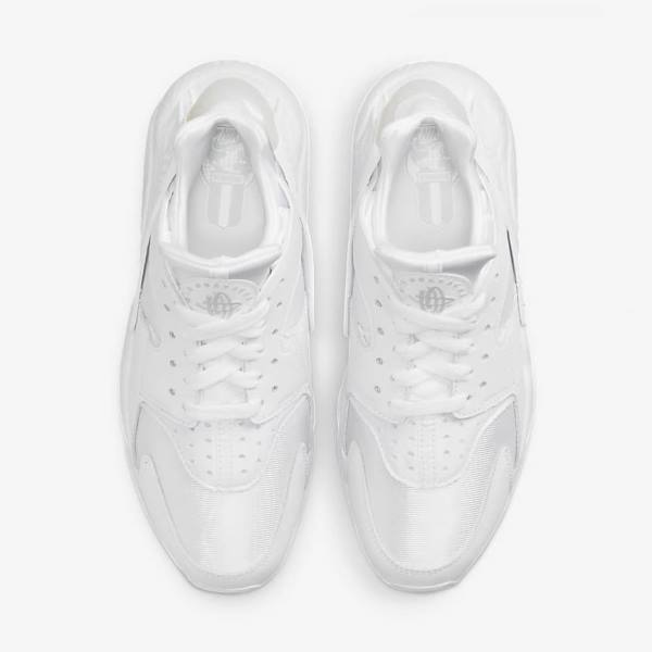 Nike Air Huarache Women's Sneakers White / Platinum | NK153QXY