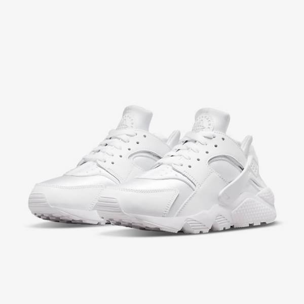 Nike Air Huarache Women's Sneakers White / Platinum | NK153QXY