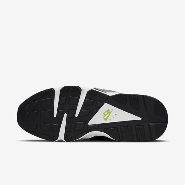 Nike Air Huarache Women's Sneakers White / Black / Yellow | NK542JQR