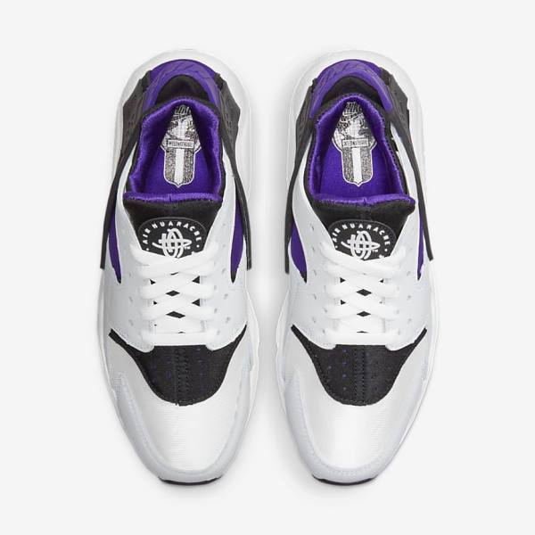 Nike Air Huarache Women's Sneakers White / Purple / Black | NK890EGA