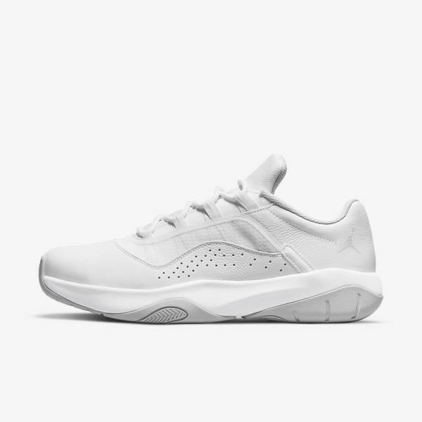 Nike Air Jordan 11 CMFT Low Men\'s Sneakers White / Platinum | NK502EDQ