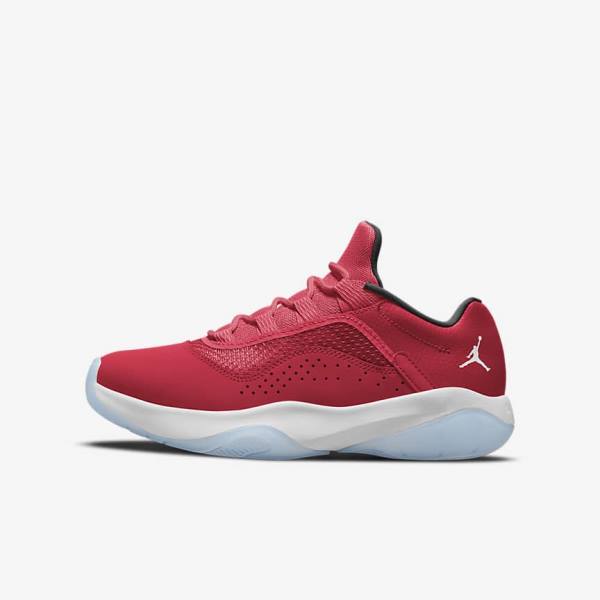 Nike Air Jordan 11 CMFT Low Older Kids\' Jordan Shoes Red / Black / White | NK625FBZ