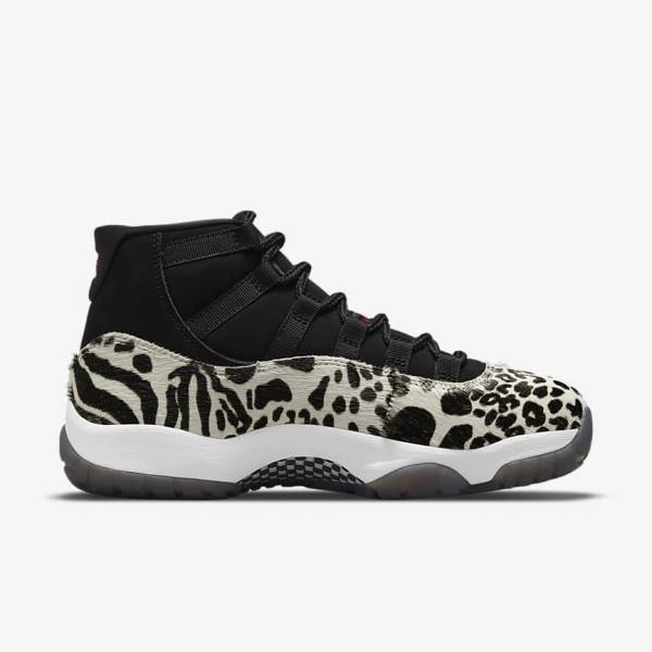 Nike Air Jordan 11 Retro Women's Sneakers Black / White / Red | NK865LDY