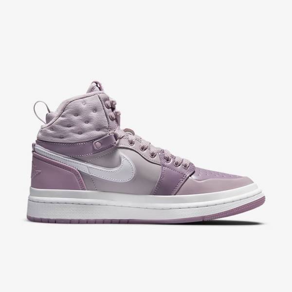 Nike Air Jordan 1 Acclimate Women's Sneakers Purple / Grey / White | NK945CLE