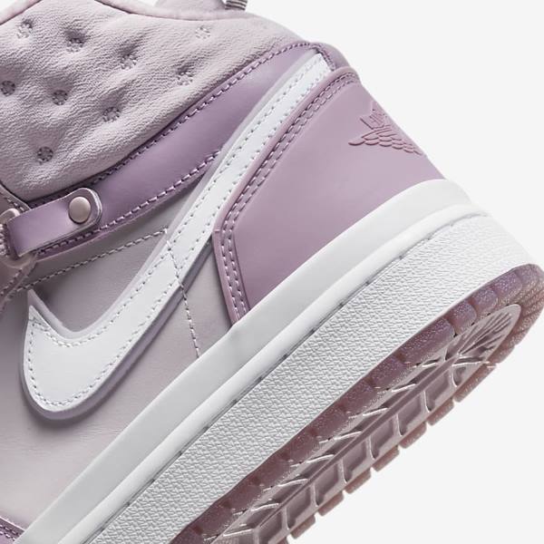 Nike Air Jordan 1 Acclimate Women's Sneakers Purple / Grey / White | NK945CLE