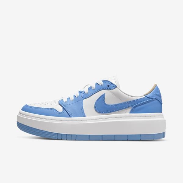 Nike Air Jordan 1 Elevate Low SE Women\'s Jordan Shoes White Black / Blue | NK286QVM