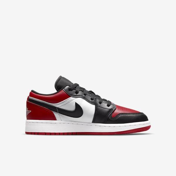 Nike Air Jordan 1 Low Older Kids' Sneakers Red / Black / White | NK016TWH