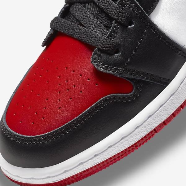 Nike Air Jordan 1 Low Older Kids' Sneakers Red / Black / White | NK016TWH