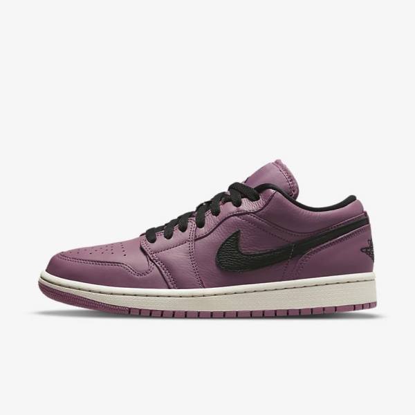 Nike Air Jordan 1 Low SE Women\'s Sneakers Light Beige / Black | NK298ELZ