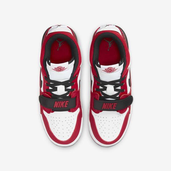 Nike Air Jordan Legacy 312 Low Older Kids' Jordan Shoes White / Red / Black | NK784GRP