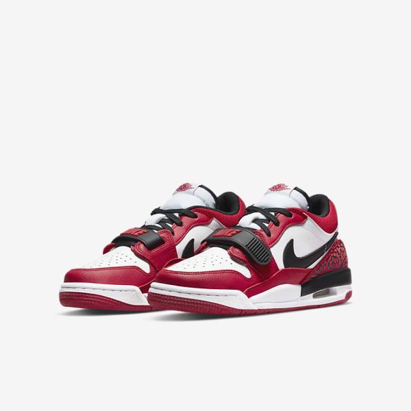 Nike Air Jordan Legacy 312 Low Older Kids' Jordan Shoes White / Red / Black | NK784GRP