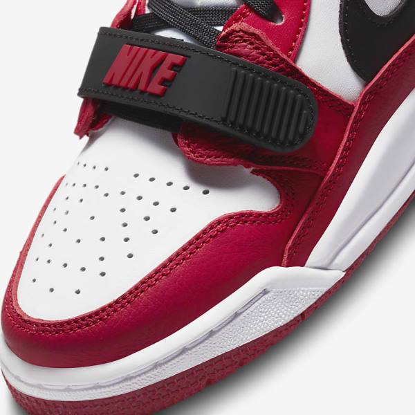 Nike Air Jordan Legacy 312 Low Older Kids' Jordan Shoes White / Red / Black | NK784GRP