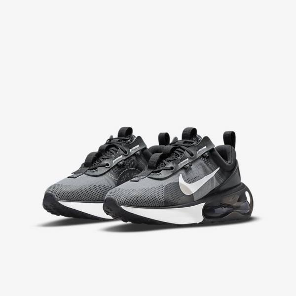 Nike Air Max 2021 Older Kids' Sneakers Black / Grey / White | NK839LCF