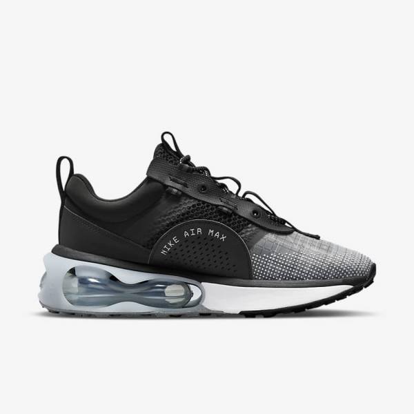 Nike Air Max 2021 Women's Sneakers Black / Metal Silver / Grey / White | NK780QMN