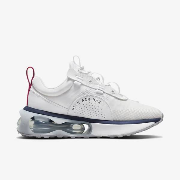 Nike Air Max 2021 Women's Sneakers White / Blue / Platinum / Pink | NK024SJL