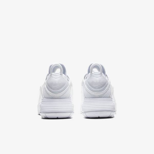 Nike Air Max 2090 Older Kids' Sneakers White / Grey / White | NK945GTH