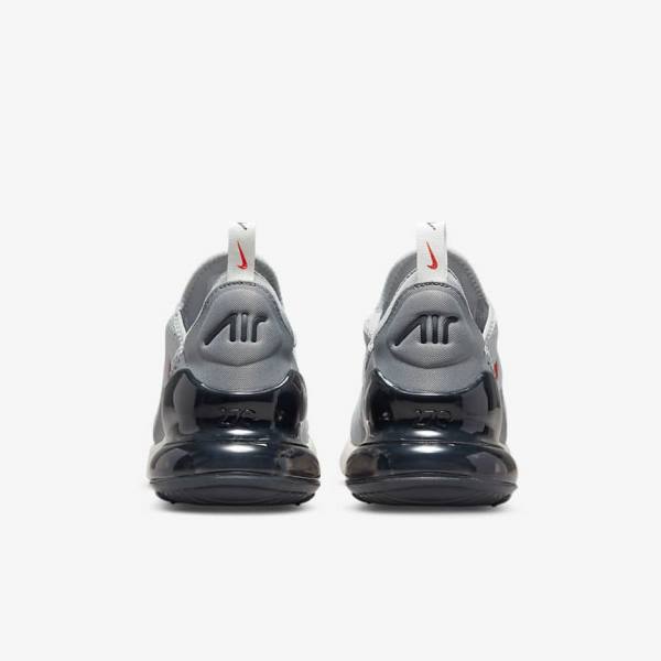 Nike Air Max 270 Men's Sneakers Grey / Orange | NK387RBK