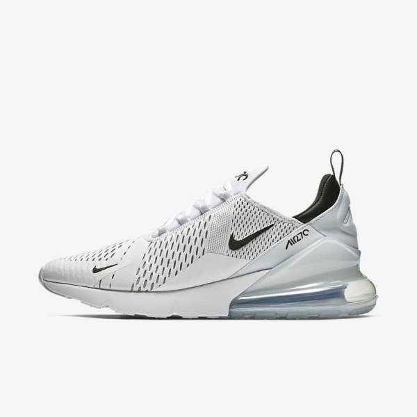 Nike Air Max 270 Men\'s Sneakers White / Black | NK073DJE