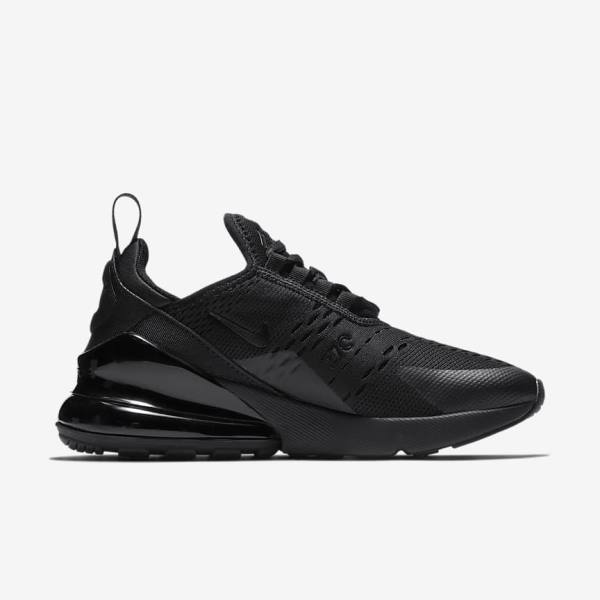 Nike Air Max 270 Older Kids' Sneakers Black | NK036AZN