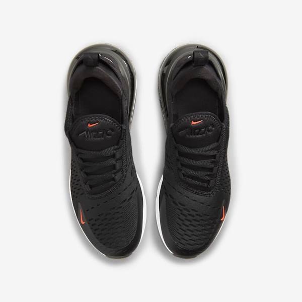 Nike Air Max 270 Older Kids' Sneakers Black / Grey | NK830SIG