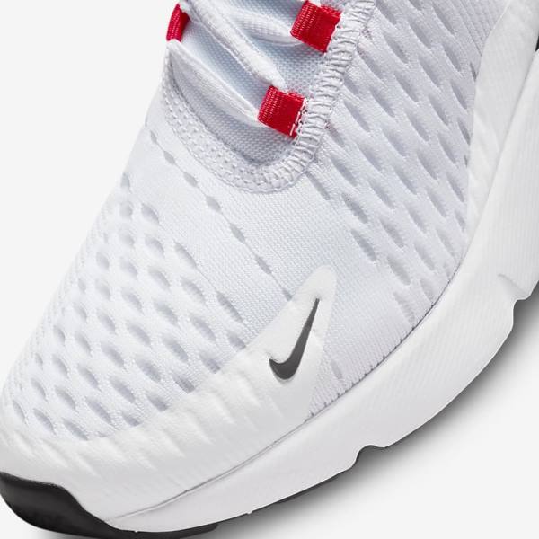 Nike Air Max 270 Older Kids' Sneakers White / Black / Red / Grey | NK394CZU