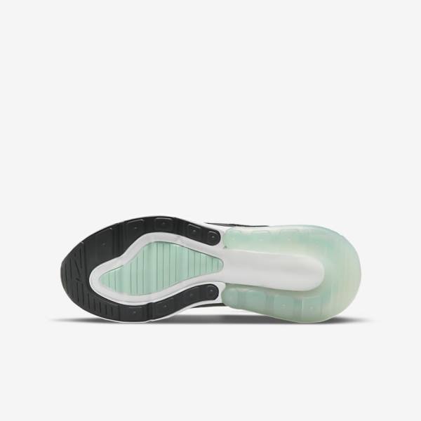 Nike Air Max 270 Older Kids' Sneakers White / Mint / Black | NK927ZAE