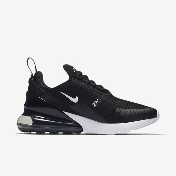 Nike Air Max 270 Women's Sneakers Black / White / Dark Grey | NK164IZR