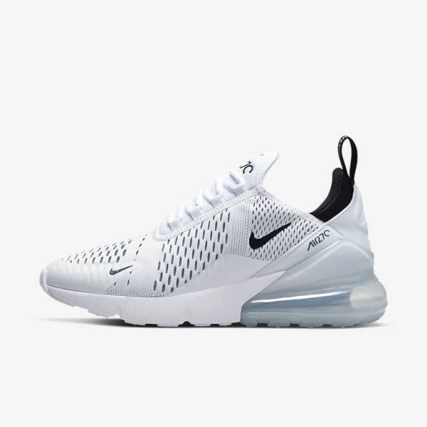 Nike Air Max 270 Women\'s Sneakers White / Black | NK960IKG