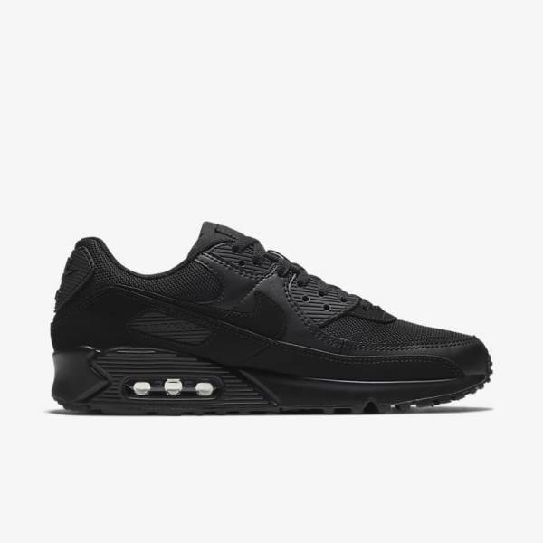 Nike Air Max 90 Men's Sneakers Black | NK497IAD