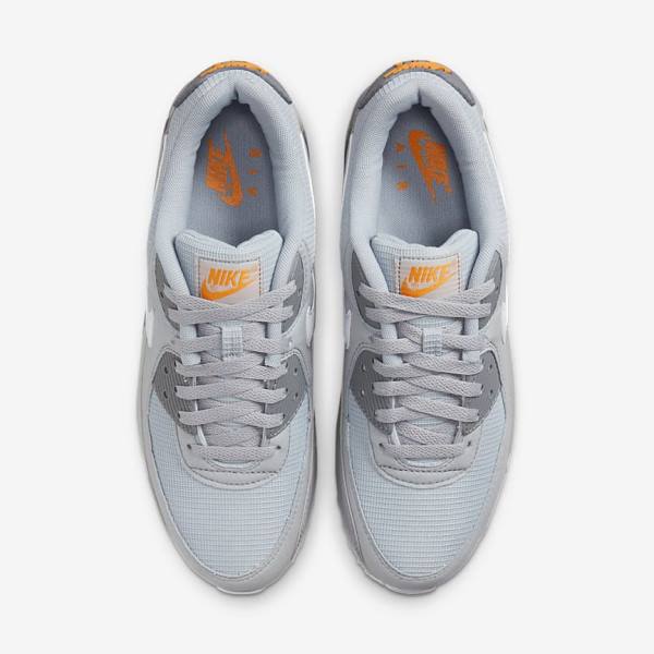 Nike Air Max 90 Men's Sneakers Grey / White | NK894PYH