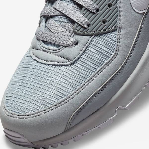 Nike Air Max 90 Men's Sneakers Grey / White | NK894PYH