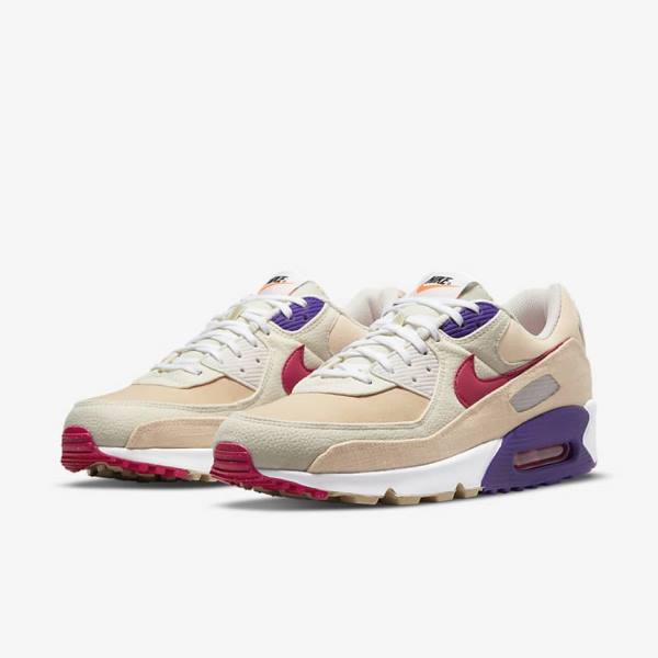 Nike Air Max 90 Men's Sneakers Pink | NK871EAW