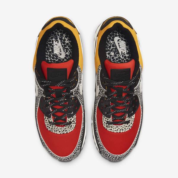 Nike Air Max 90 SE Women's Sneakers Black / Red | NK791CMN