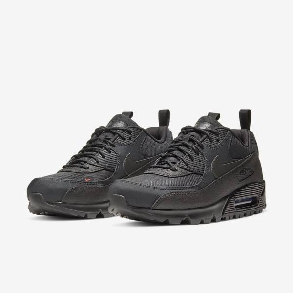 Nike Air Max 90 Surplus Men's Sneakers Black | NK093JBZ