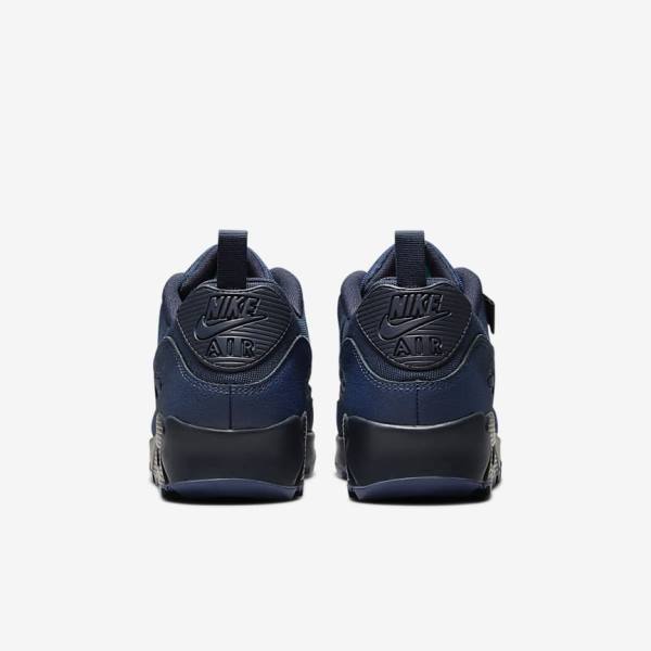 Nike Air Max 90 Surplus Men's Sneakers Navy / Obsidian | NK190EDY