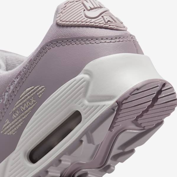 Nike Air Max 90 Women's Sneakers Purple / White | NK289WEQ