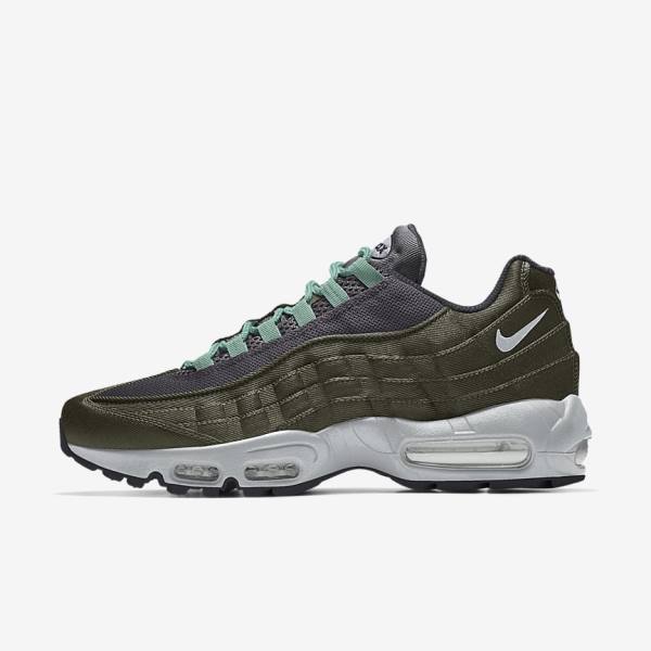 Nike Air Max 95 By You Custom Men\'s Sneakers Multicolor | NK829AXT