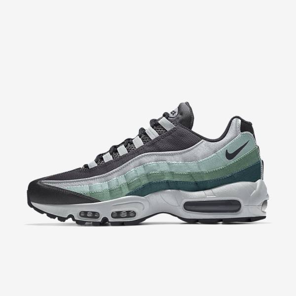 Nike Air Max 95 By You Custom Women\'s Sneakers Multicolor | NK098PXY