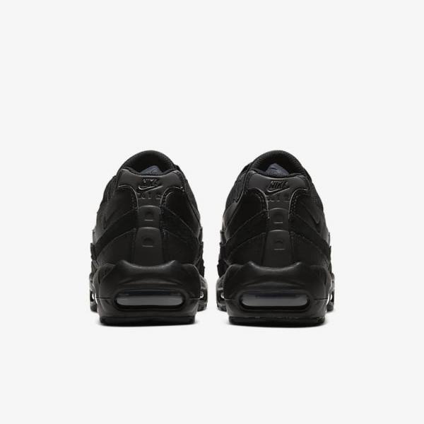 Nike Air Max 95 Essential Men's Sneakers Black / Dark Grey | NK248BUO