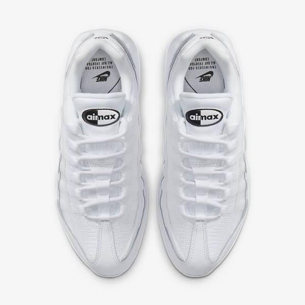 Nike Air Max 95 Essential Women's Sneakers White / Black | NK965DLJ