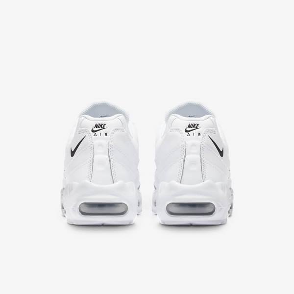 Nike Air Max 95 Essential Women's Sneakers White / Black | NK965DLJ