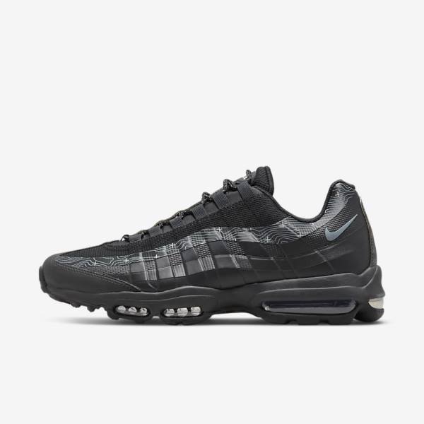 Nike Air Max 95 UL Men\'s Sneakers Black / Grey / White / Grey | NK021BXV