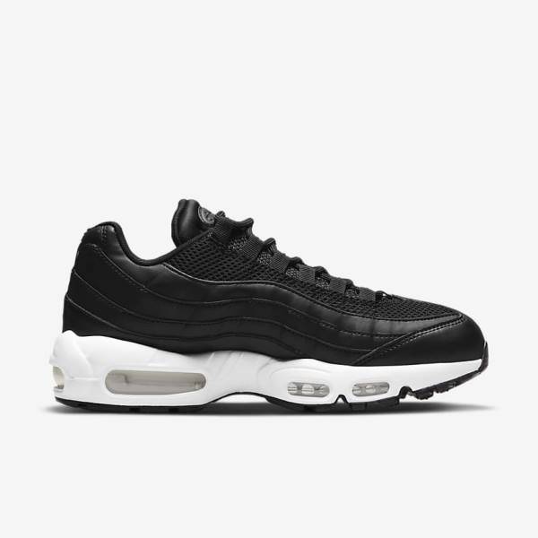 Nike Air Max 95 Women's Sneakers Black / White | NK092NXY