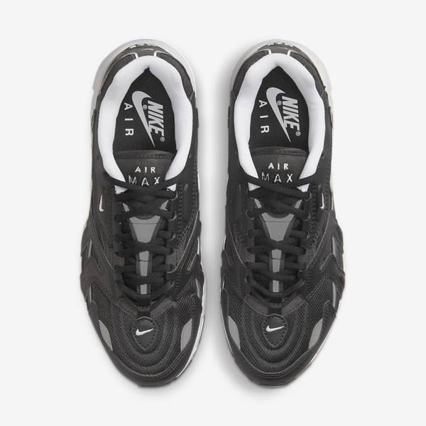 Nike Air Max 96 2 Women's Sneakers Black / Metal Silver / White | NK734KCL