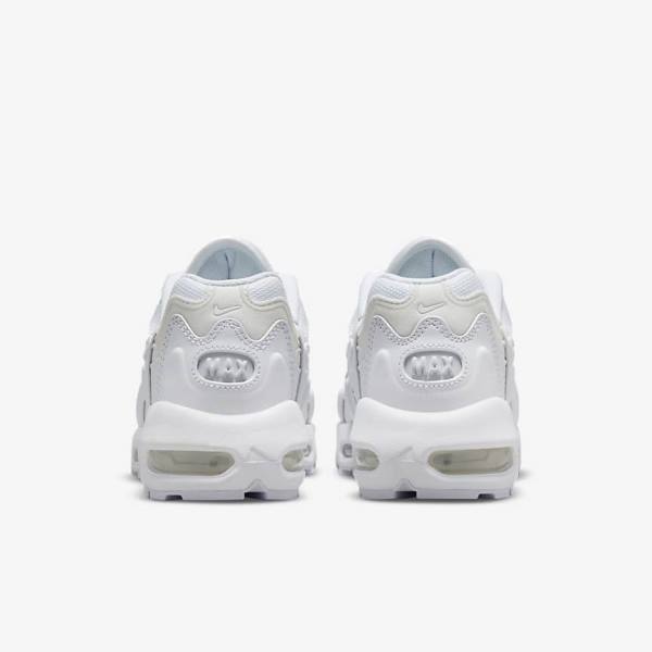 Nike Air Max 96 2 Women's Sneakers White / Platinum / Metal Silver / White | NK253BPF